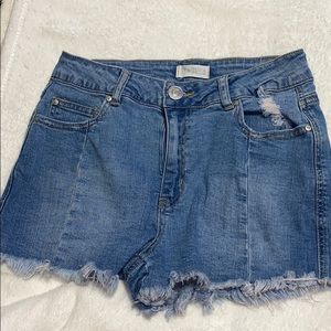 High waist shorts